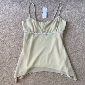 Y2k deadstock babydoll tank ~